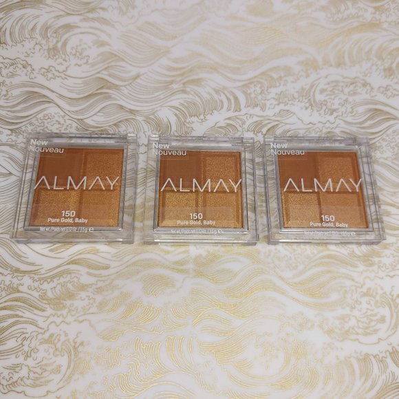 Almay Eyeshadow Pure Gold, Baby 150 Lot of 3 - Picture 1 of 2